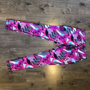 Danskin multi colored active leggings